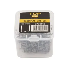 Flat staples (0.8 mm) for plastic welding gun - TOPGEAR