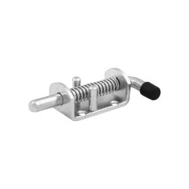 Latch with open spring