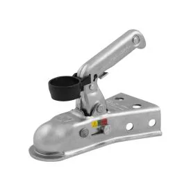 Coupling for v-drawbar unbraked