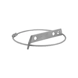 Breakaway cable auxiliary coupling/strip