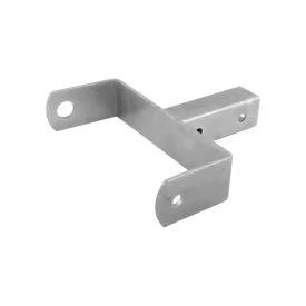 Support for keel roller 210 mm for a 40 mm tube