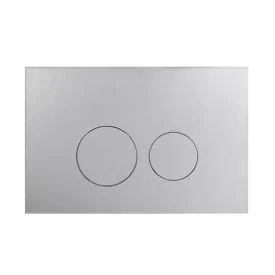 Control panel matt silver for Geberit Duofix UP320