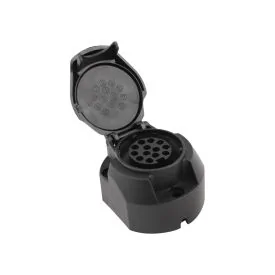 13-pin plastic socket