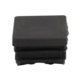 Square plug cap 25 x 25 mm