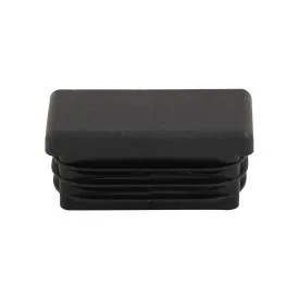 Einsteckkappe rechteckig 40 x 20 mm – schwarz