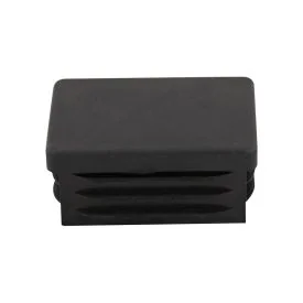 Einsteckkappe rechteckig 40 x 30 mm – schwarz