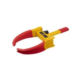 Verstellbare Radkralle bis 255 mm – mit Schloss – TOPGEAR