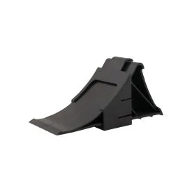 Wheel chock + Holder (black)