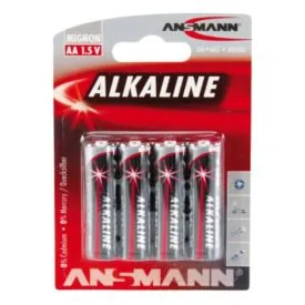 Alkaline Batterie AA LR6 4 Stück - Ansmann