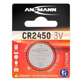 Lithium Knopfzelle CR2450 1 Stück - Ansmann