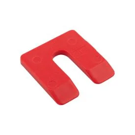 Ausgleichsplättchen 5 mm 20 Stück rot/schwarz im Beutel - TOPGEAR