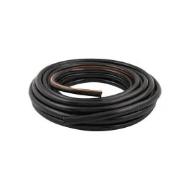 Gartenschlauch Ø12 mm x 15 Meter Kunststoff schwarz/orange - BLACK+DECKER