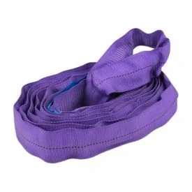 Rundschlinge 1 Tonne, violett, 2 Meter, endloses Hebeband - TRAILERGEAR