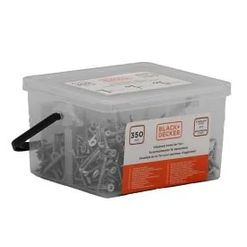 Torxschrauben Sortimentsbox 350-teilig, 4 Größen Edelstahl