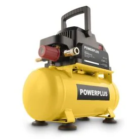 Ölfreier Kompressor 750W 6L - POWERPLUS