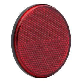 Reflector red round 70 mm