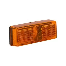 Surface-mounted lighting orange rectangle