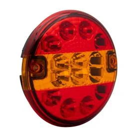 Rear light 140 mm LED flat TRAILERGEAR