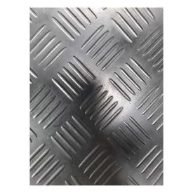 Rubber mat diamond plate per meter