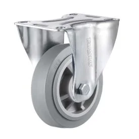 Fixed castor 150 mm TPE TARSUS Extra quiet