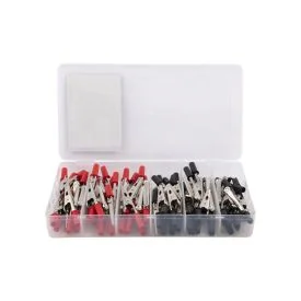 Crocodile clip set 80 pieces - TOPGEAR