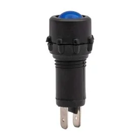 Indicator light LED blue 12V