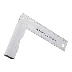 Square aluminum pro 15 cm