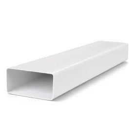 Flacher Lüftungskanal 220x54 mm Luftkanal 100 cm