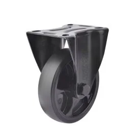 Bockrolle 125 mm 120 kg TPR-Gummirad schwarz - TARSUS