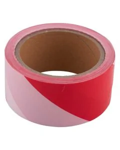 Marking tape 50 meters red/white