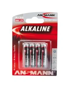 Alkaline Batterie AAA LR03 4 St&uuml;ck - Ansmann
