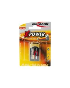 X-power Alkaline Batterie 9 Volt - Ansmann