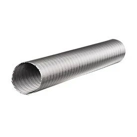 Semi rigid aluminium flexible hose Ø 150 mm 2.5 m