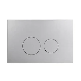 Control panel matt silver for Geberit Duofix UP320