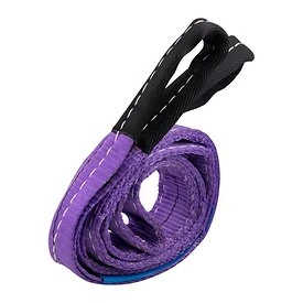Hebeband 1 Tonne, violett, 2 Meter, verstärkte Schlaufen - TRAILERGEAR