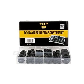 Grommet rings assortment 180 pieces TOPGEAR
