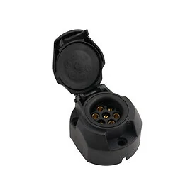 Plastic socket 7-pin