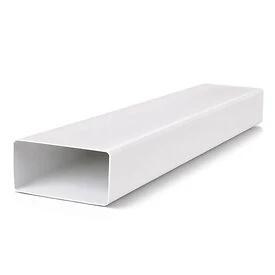 Flacher Lüftungskanal 220x54 mm Luftkanal 100 cm