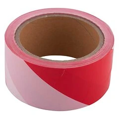 Marking tape 50 meters red/white