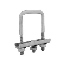 Klemmhalter für 60 mm Vierkantrohr
