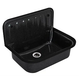 Utility sink granite-look 49 -5 cm