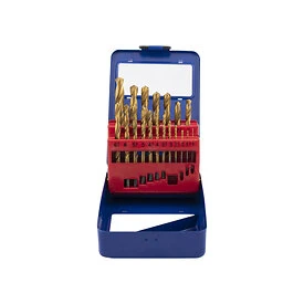 Drill set metal hss 19-piece