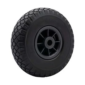 Hand truck wheel 3.00-4 anti-puncture PU (260x85) hub hole Ã˜ 20 mm