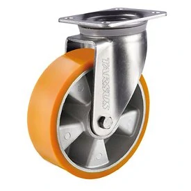 Heavy duty swivel castor 200 mm PU 800 kg - TARSUS